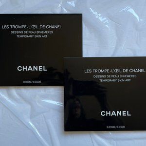 Authentic and RARE CHANEL Body Art 55 Tattoo Sticker Set *SEALED* NEW